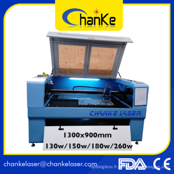 Machine laser de sculpture sur bois 600X900mm 80W/100W/60W pour planche de bois/acrylique